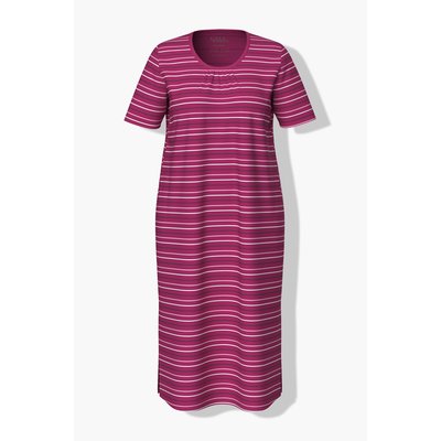 Chemise de nuit rayée, décolleté rond ULLA POPKEN