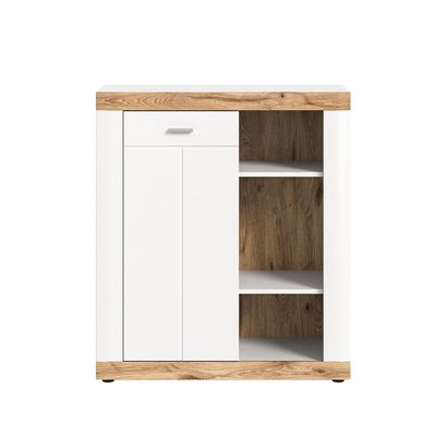 Buffet haut 1 porte et 3 niches H104 cm - LAREDO CALICOSY