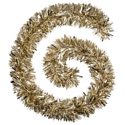 Guirlande boa brins fins 15 cm x 2m 8 plis or ATMOSPHERA