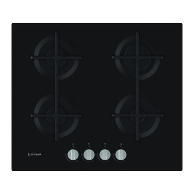 Placa a gás ING 61T/BK,INDESIT INDESIT