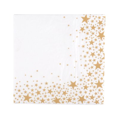 Lot de 20 serviettes en papier Collection Etoile DOUCEUR D'INTÉRIEUR