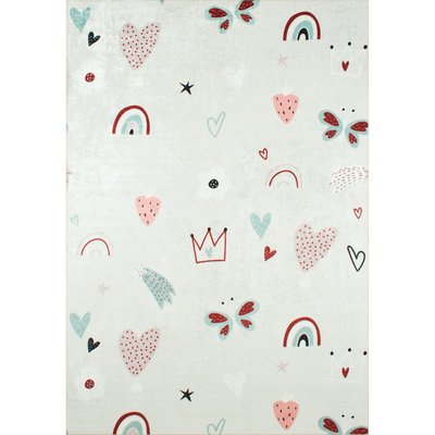 Tapis enfant en polyester imprimé Happy RECOLLECTION