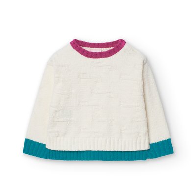Pull col rond et manches longues BOBOLI