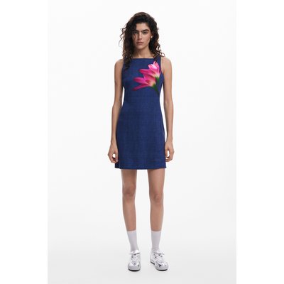 Robe mini effet denim DESIGUAL
