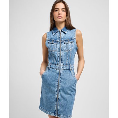 Robe en jean moulante La Redoute