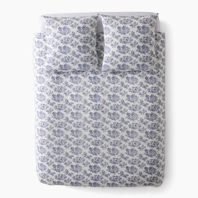 Housse de couette imprimée, 100% coton bio GOTS MONOPRIX