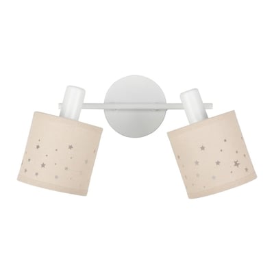 Rampe 2 Spots Lin Beige DECORATIE