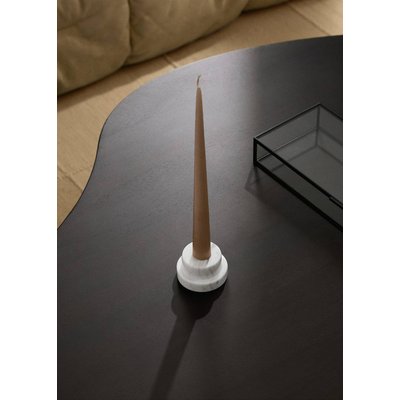 Bougeoir réversible en marbre bas MANGO HOME