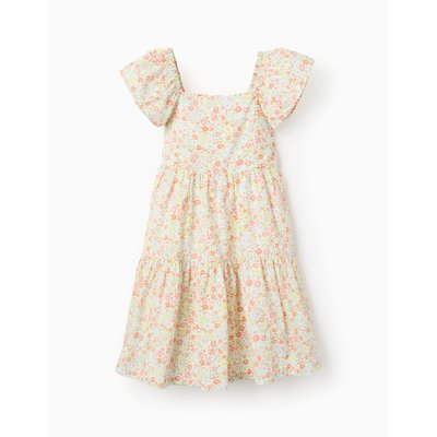 Robe en Coton Florale ZIPPY