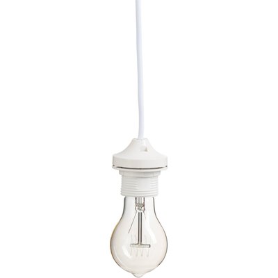 Suspension luminaire  élégant avec douille plastique transparent RECOLLECTION