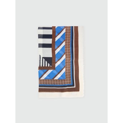 Foulard dalla stampa geometrica FIORELLA RUBINO