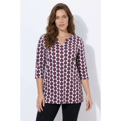 T-shirt long, imprimé graphique ULLA POPKEN