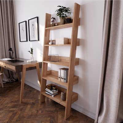 Стеллаж наклонный из массива березы SO'HOME