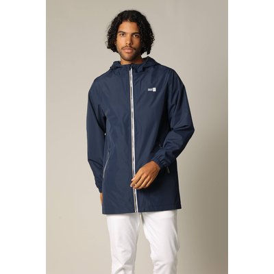 Blouson en toile enduite avec capuche doublée et manches longues VINZ DEELUXE