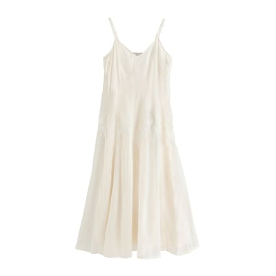 Robe à fines bretelles mi-longue NEXT