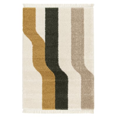 Tapis épais à franges COLORADO AFK LIVING