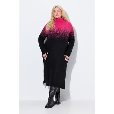 Robe midi en maille, dégradé de couleurs ULLA POPKEN