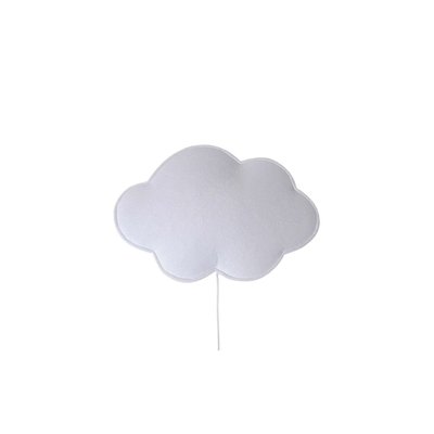 Applique nuage en textile doux - SOFT LIGHT MATHI DESIGN