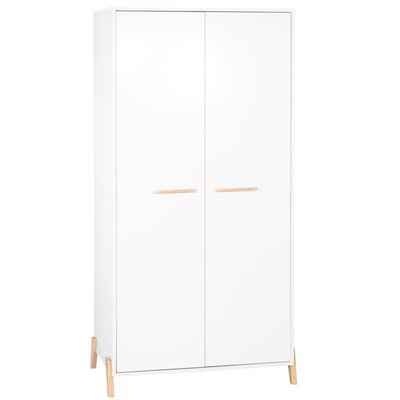 Armoire bébé 2 portes sur pieds en bois BABY PRICE