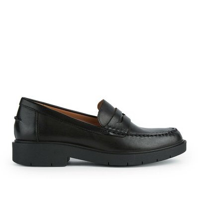 Ademende loafers in leer Spherica EC1 GEOX