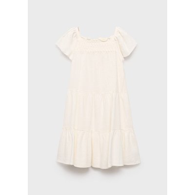 Robe lin volantée MANGO KIDS