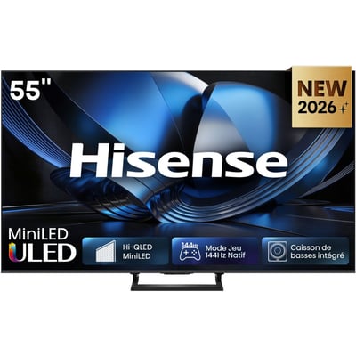 TV Mini LED 55U7SE (2026) 55" (139 cm) HISENSE