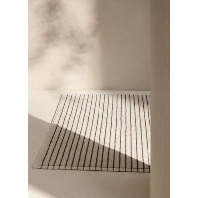 Tapis de bain rayure bicolore MANGO HOME