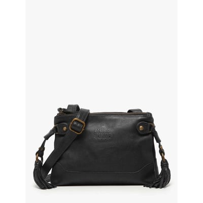 Sac bandoulière Cow cuir BASILIC PEPPER
