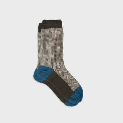 Chaussettes en coton peigné CHEVRONS BILLYBELT