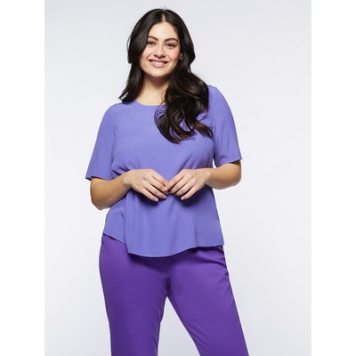 Blouse à la coupe droite et manches courtes FIORELLA RUBINO