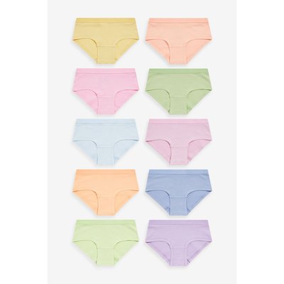 Slips taille basse confortables, lot de 10 NEXT