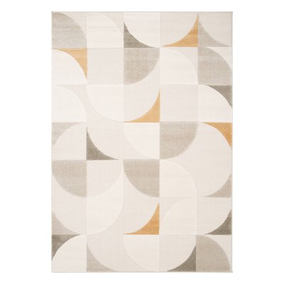 Tapis intérieur motifs rétro crème JON SWEEEK