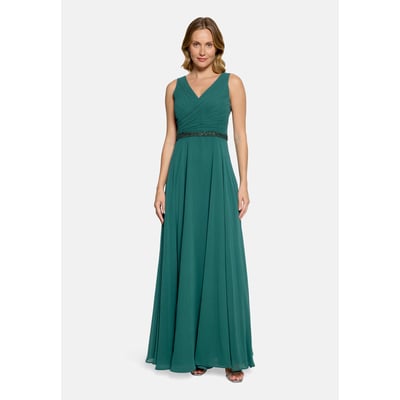 Robe de soirée à plis VERA MONT