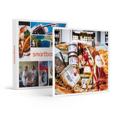 Savoureux panier garni livré à domicile- SMARTBOX - Coffret Cadeau Gastronomie SMARTBOX