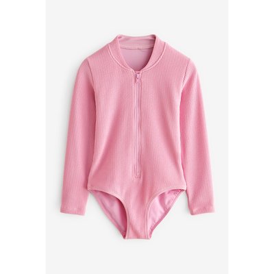 Maillot de bain texturé à manches longues NEXT