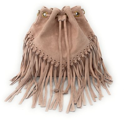 Sac seau rose poudre La Redoute