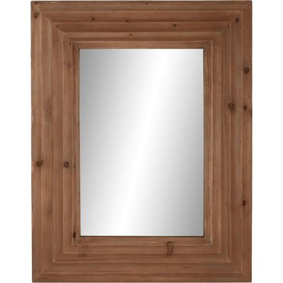 Miroir en bois, cadre épais RECOLLECTION