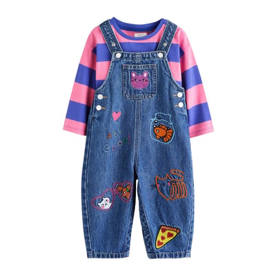 Ensemble salopette en jean NEXT
