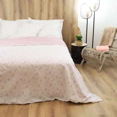 Parure housse de couette coton 120 gr JADE LINANDELLE