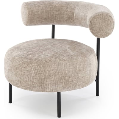 Fauteuil lounge en chenille MADASHER RECOLLECTION