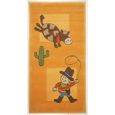 Tapis enfant Maui, petit cow-boy, tufté THEKO