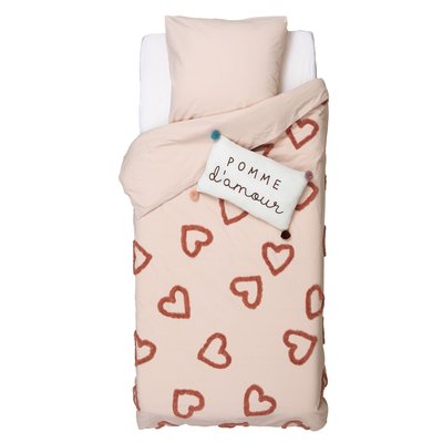 Parure de lit enfant Amour en coton tufté ATMOSPHERA