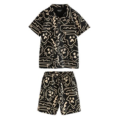 Chemise et short imprimé en jersey ensemble NEXT