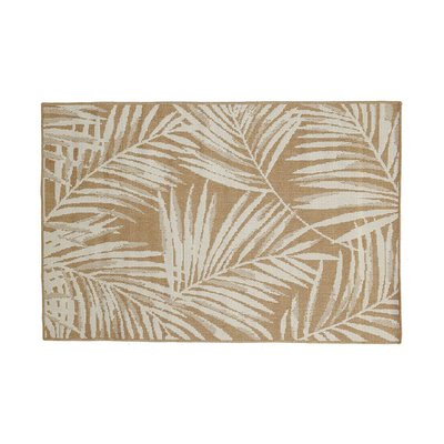 Tapis extérieur en polypropylène Feuilles 150 x 200 cm AUBRY GASPARD