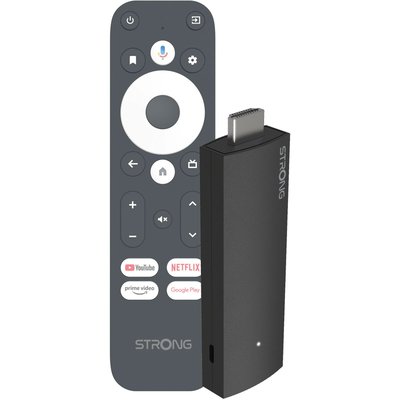 Passerelle multimédia LEAP-UNA Stick Android TV FHD Chromecast STRONG