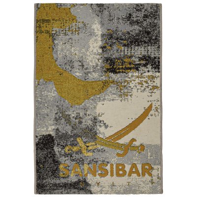 Tapis moderne tissé pour l'intérieur et l'extérieur - Rantum Beach THEKO