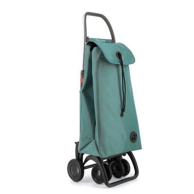 TOUR IMAX MF - Chariot de course Pliable - 4 roues - Vert clair - Spacieux et ergonomique, cadre léger en aluminium, sac imperméable - Idéal pour un ROLSER