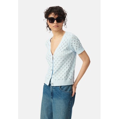 Cardigan tricot fin réversible devant dos IKKS