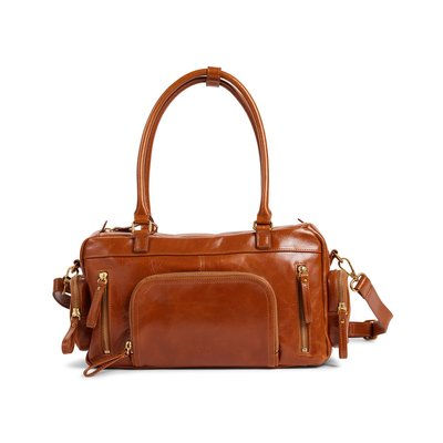 Sac à main en cuir lisse avec bandoulière MACY POCKET NAT & NIN