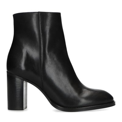 Bottines en cuir à talon SACHA